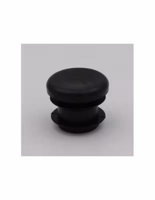 Bouchon rond pour tube Diamètre Extèrieur 30 Intérieur 26-28 nylon noir – 1 pièce
