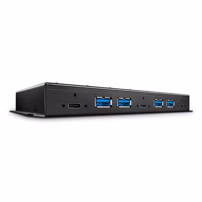 Hub USB 3.1 type C Gen 2 7 ports métal LINDY