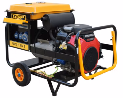 Groupe électrogène 15 kVA 220V Honda GX690E démarrage électrique