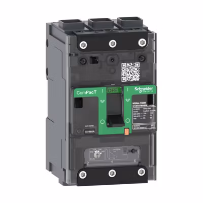 Disjoncteur ComPacT NSXmB Schneider Electric – TM-D 25A – 3P – 25kA – Borne EverLink