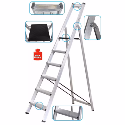 Escabeau professionnel SX-Pro 6 marches