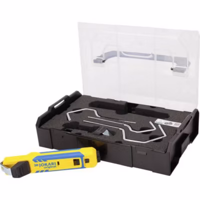 71000 Jokari Orginial – Coffret Dégaineur Jokari System 4-70 Avec Toutes Les Anses Pour Câble diamètre  4 à 70mm