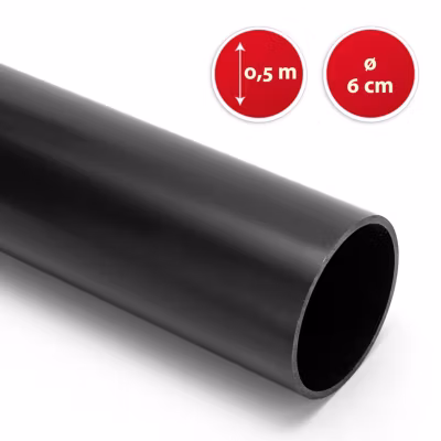 Mat diamètre 60mm, longueur: 50cm ABS