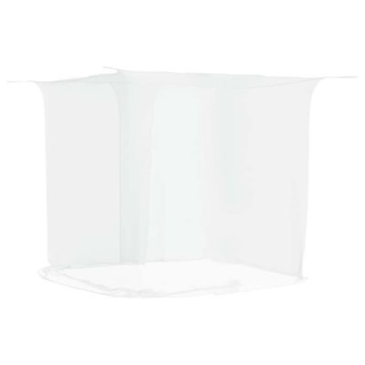 Moustiquaire suspendue 156 maille blanc 220x120x150 cm vidaXL