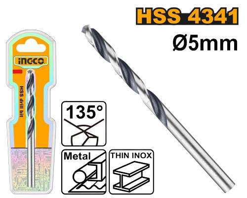 Foret 5mm HSS 4341