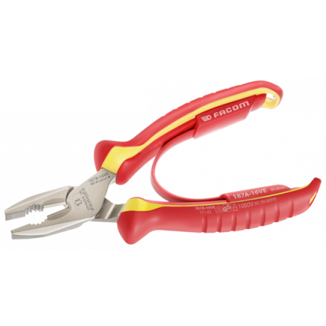 Pince universelle isolée 1000 Volts 165mm – FACOM Maroc| 187A.16VE